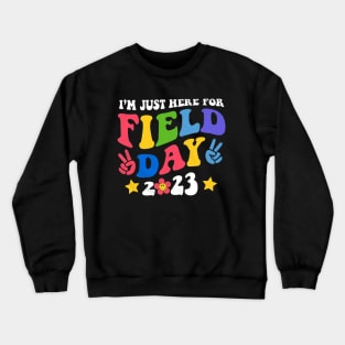 I'm Just Here For The Field Trip 2023 Crewneck Sweatshirt